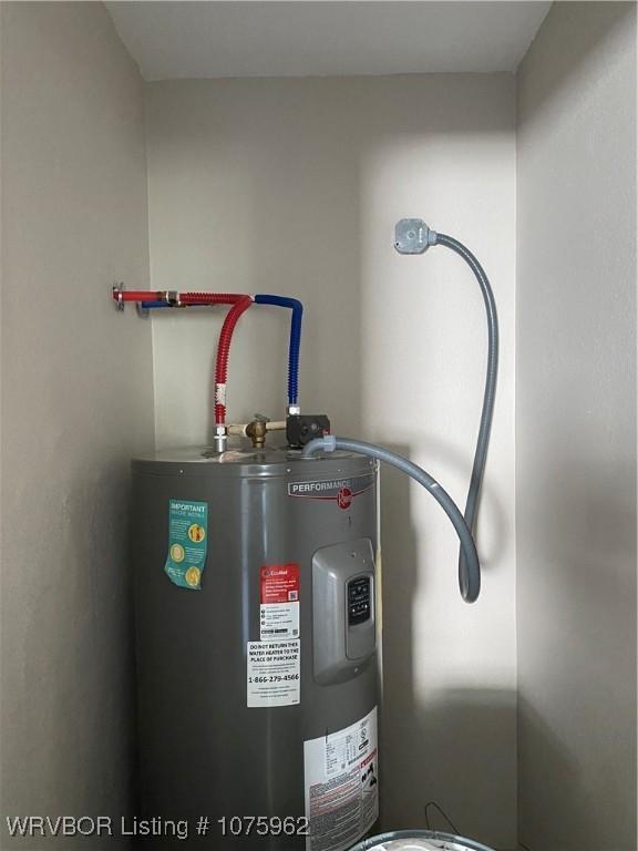 utilities featuring water heater