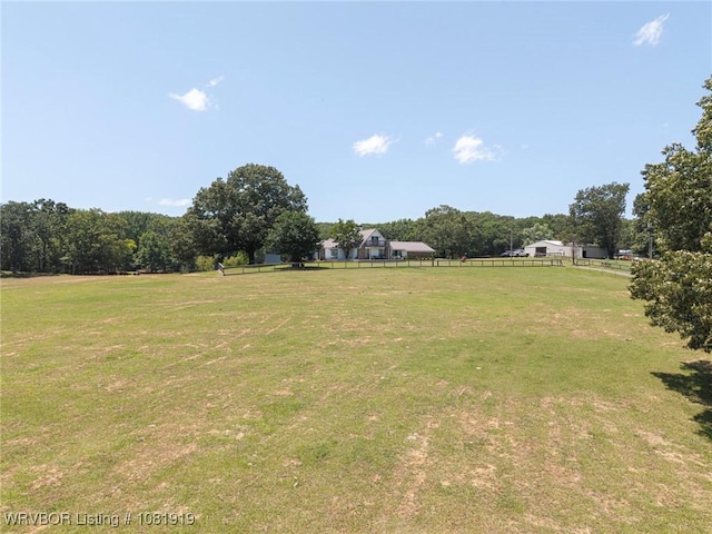 8807 Cain Rd, Alma, AR 72921 - view of yard with a rural view