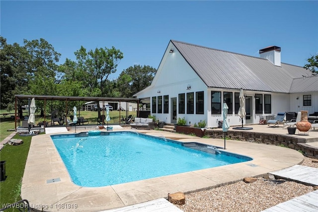 8807 Cain Rd, Alma, AR 72921 - outdoor pool featuring a patio