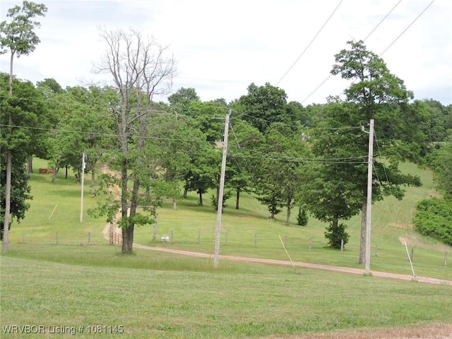 19108 Canova Trl, Mountainburg, AR 72946 - view of grassy yard