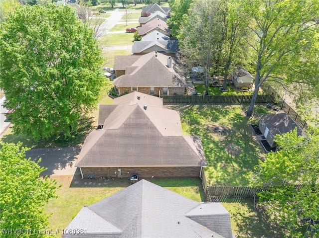 drone / aerial view