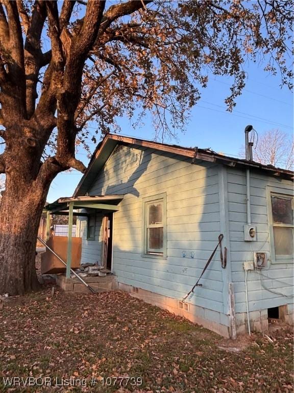 view of back of house