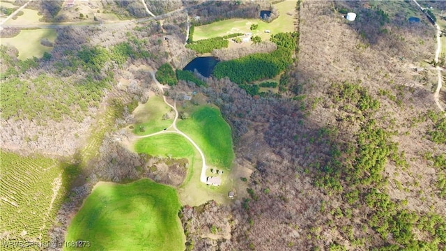 195 Polk 492, Cove, AR 71937 - bird's eye view of a golf club