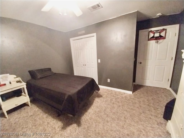 195 Polk 492, Cove, AR 71937 - carpeted bedroom with ceiling fan and baseboards
