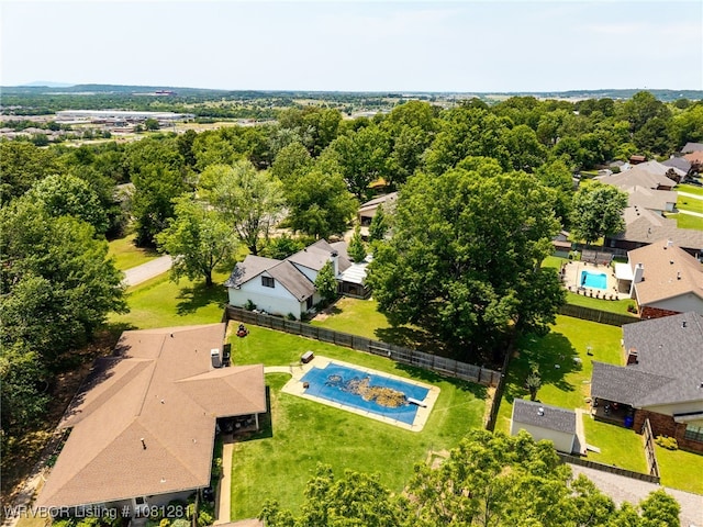 8901 Royal Ridge Dr, Fort Smith, AR 72903 - aerial view of residential area featuring a pool