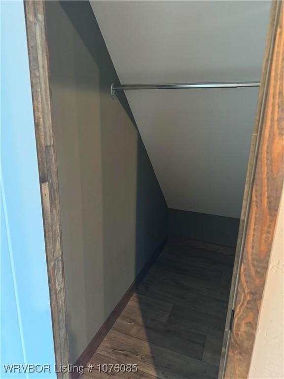 185 Susie Ln, Mena, AR 71953 - interior space with dark hardwood / wood-style flooring