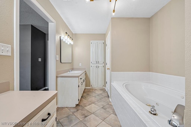1129 Arapahoe Dr, Van Buren, AR 72956 - full bathroom featuring vanity and a whirlpool tub