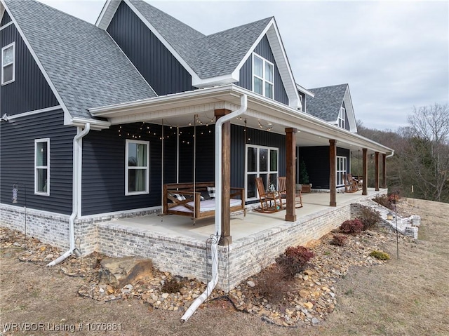 view of rear view of house