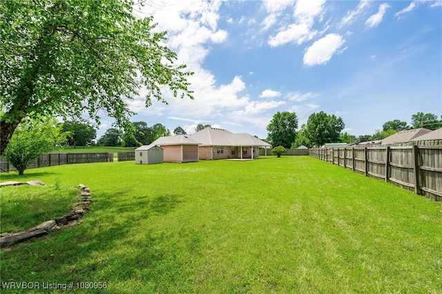 813 Melba Denton Ln, Sallisaw, OK 74955 - view of yard featuring an outdoor structure