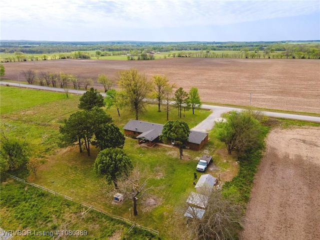 3745 E 420th Rd, Adair, OK 74330 - aerial view featuring a rural view
