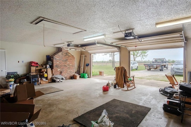 3745 E 420th Rd, Adair, OK 74330 - garage with a garage door opener