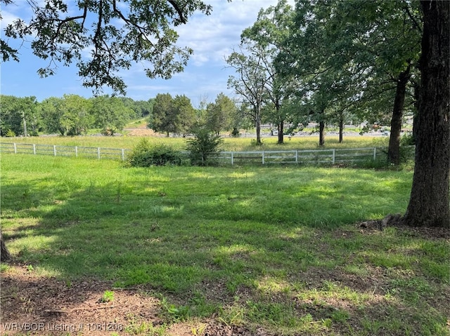 2904 Cedar Valley Dr, Greenwood, AR 72936 - view of yard with a rural view