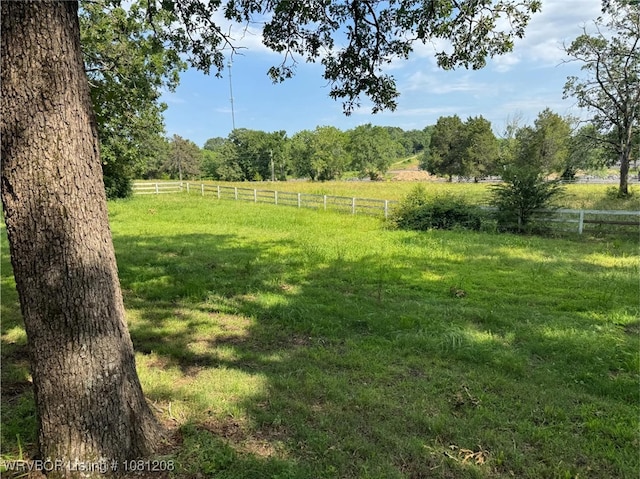 2904 Cedar Valley Dr, Greenwood, AR 72936 - view of yard with a rural view