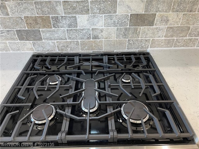 room details featuring gas cooktop