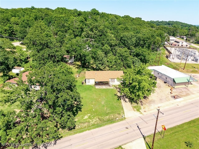 4209 Old Jenny Lind Rd, Fort Smith, AR 72901 - bird's eye view of a heavily wooded area