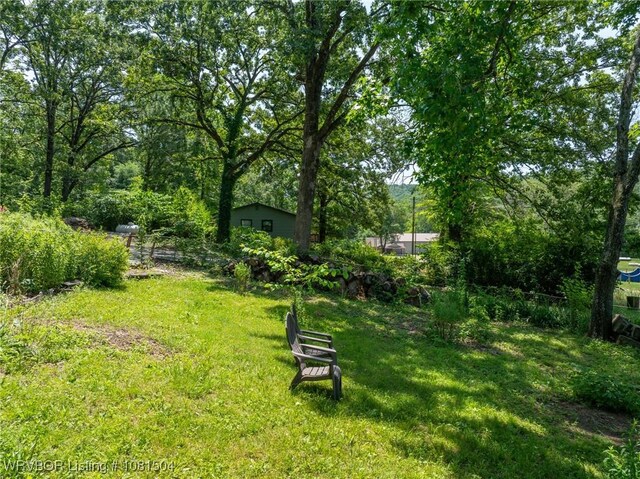 1310 Pigeon Creek Rd, Mountainburg, AR 72946 - view of grassy yard