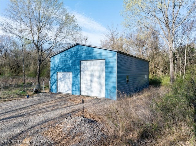 view of outdoor structure featuring an outdoor structure