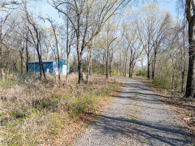 view of road
