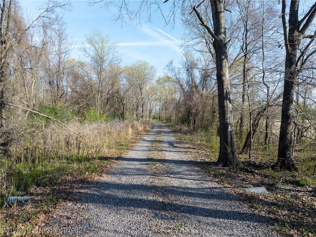 view of road