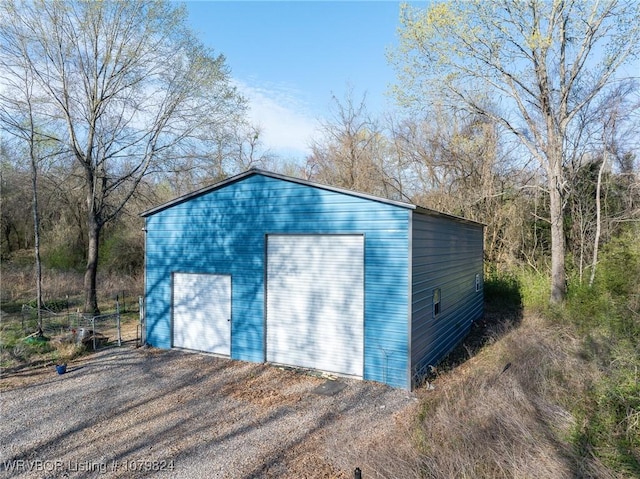 view of outbuilding with an outdoor structure