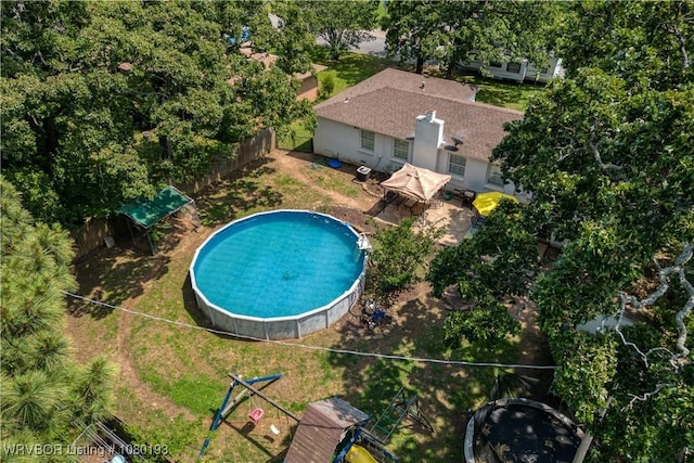 3811 Dallas St, Fort Smith, AR 72903 - aerial view of property and surrounding area featuring a pool