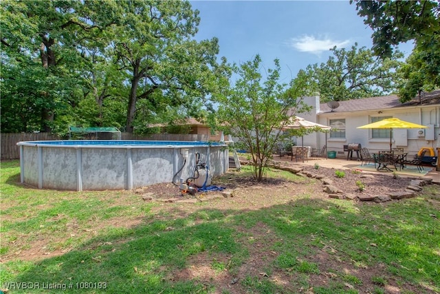3811 Dallas St, Fort Smith, AR 72903 - view of yard with an outdoor pool