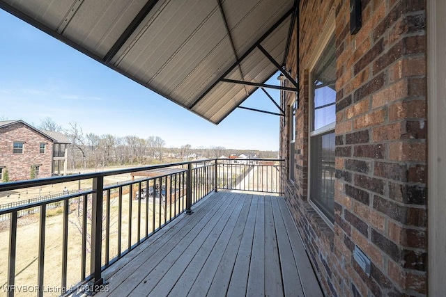 9205 R A Young Jr Dr, Fort Smith, AR 72916 - view of wooden deck