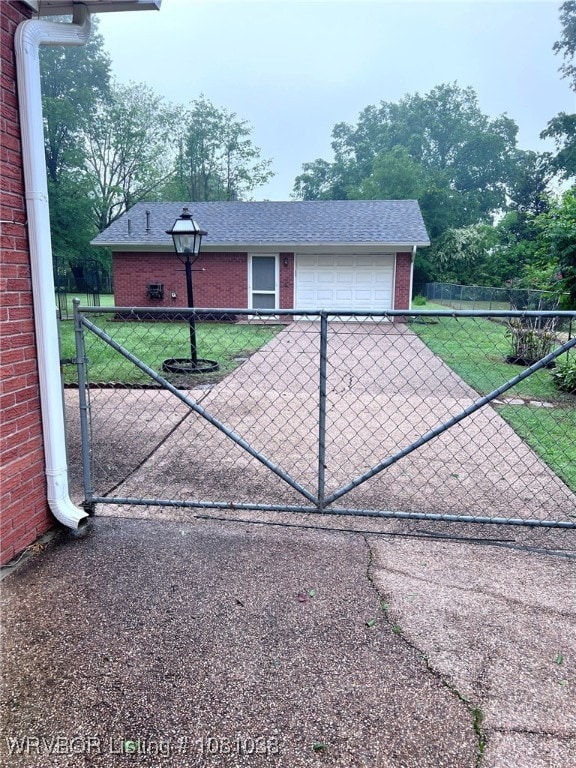 view of gate
