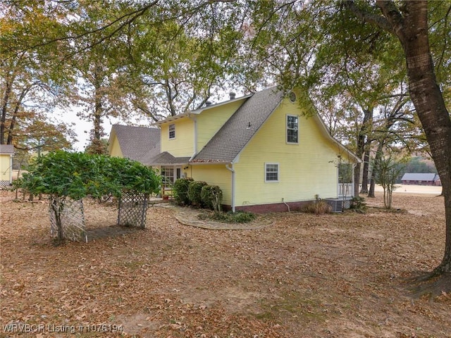 view of property exterior