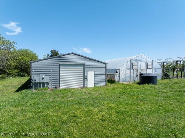 24401 Brazil Creek Loop, Shady Point, OK 74956 - view of detached garage