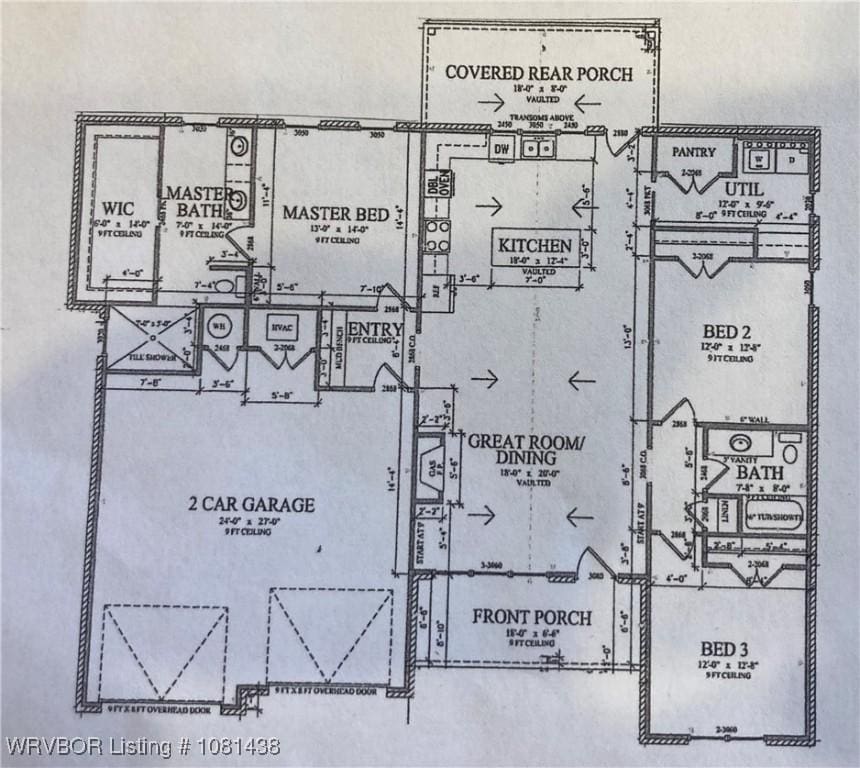 224 Twisted Oak Way, Greenwood, AR 72936 - property floor plan