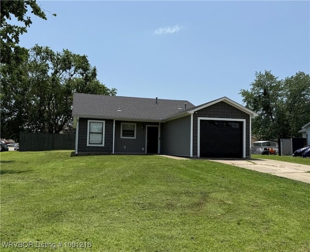 128 Saskatchewan Rd, Roland, OK 74954 - view of front of property featuring driveway and a garage