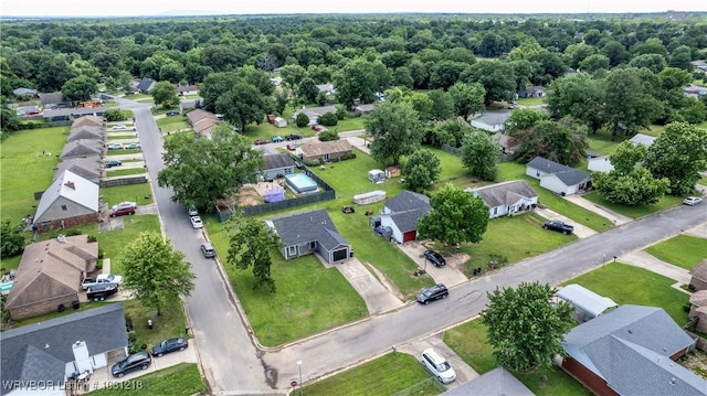 128 Saskatchewan Rd, Roland, OK 74954 - aerial view of property's location featuring nearby suburban area