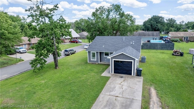 128 Saskatchewan Rd, Roland, OK 74954 - view of front facade featuring roof with shingles and driveway