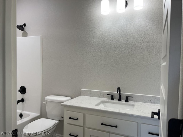 9109 Wayne Xing, Fort Smith, AR 72916 - full bathroom with vanity, shower / tub combination, and a textured wall