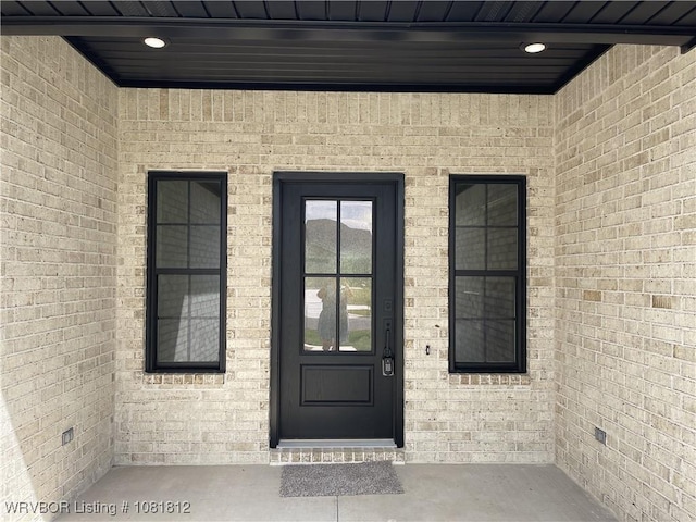 9109 Wayne Xing, Fort Smith, AR 72916 - property entrance featuring brick siding