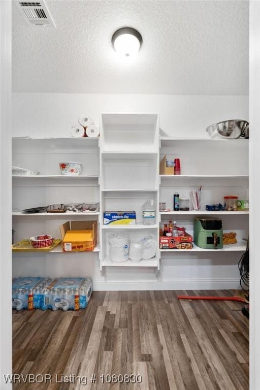 storage area featuring visible vents