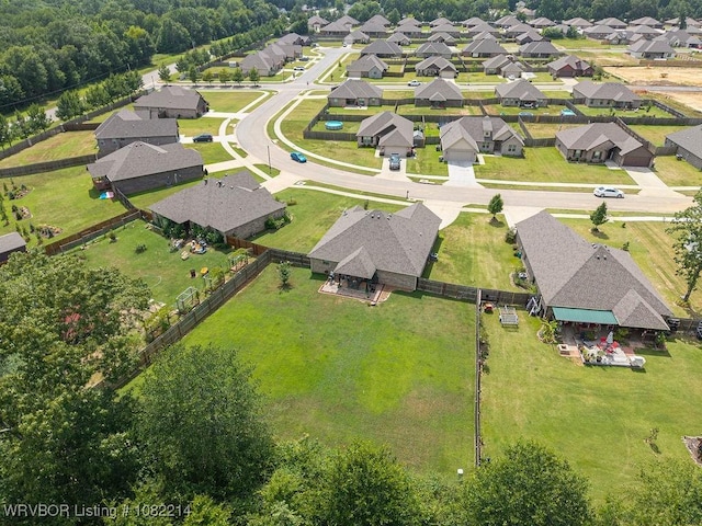 1024 Mourning Dove Way, Barling, AR 72923 - aerial perspective of suburban area