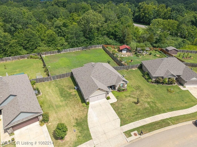1024 Mourning Dove Way, Barling, AR 72923 - aerial view of a forest