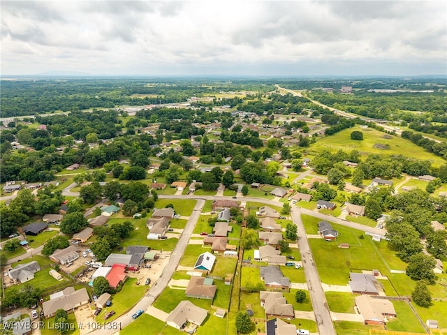 101 Saskatchewan Rd, Roland, OK 74954 - aerial perspective of suburban area