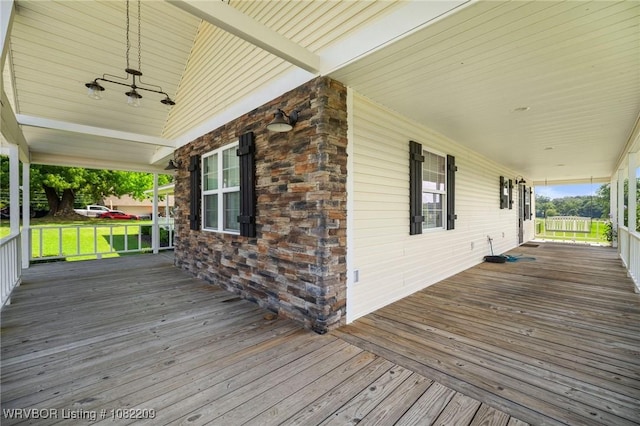 6106 Dean Rd, Alma, AR 72921 - view of porch