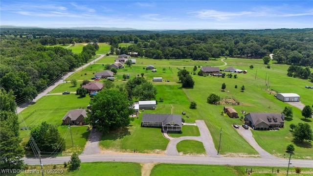 6106 Dean Rd, Alma, AR 72921 - aerial view of a forest