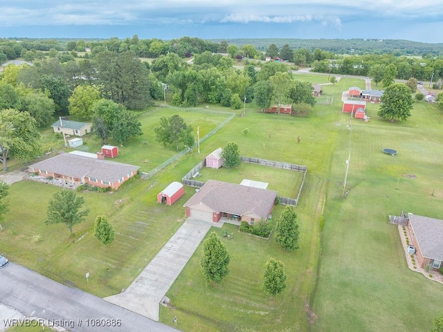 1917 Fisher Rd, Muldrow, OK 74948 - aerial view