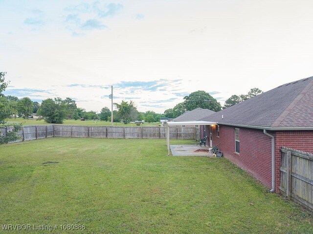 1917 Fisher Rd, Muldrow, OK 74948 - view of yard