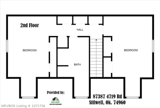 87387 S 4719, Stilwell, OK 74960 - floor plan