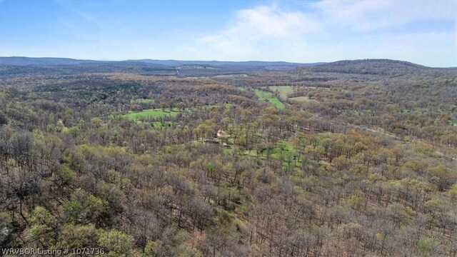 87387 S 4719, Stilwell, OK 74960 - aerial view featuring a mountain view