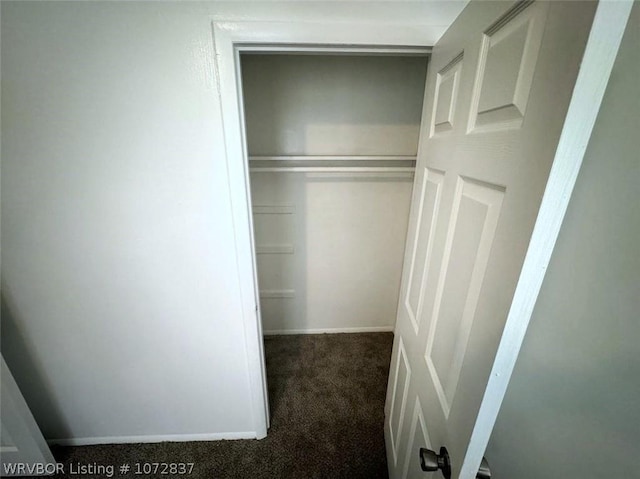 view of closet