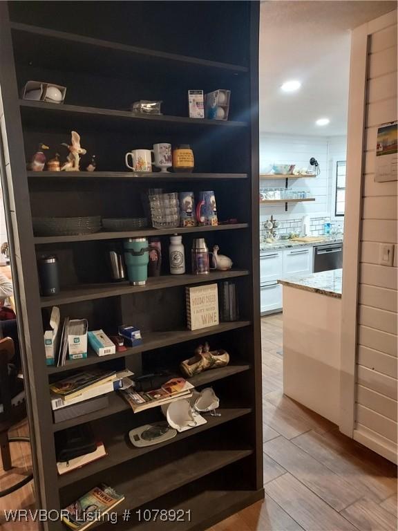 view of pantry