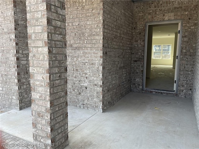 9114 Maysview Ln, Fort Smith, AR 72916 - property entrance featuring brick siding