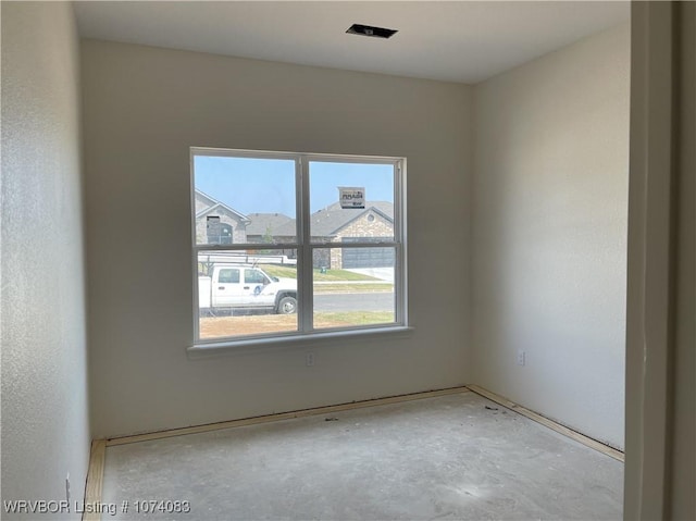 view of empty room